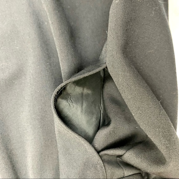 Vintage Sophisticated Editions 100% Wool Black NWOT midi Skirt. Size 12 Petite. - Picture 5 of 7